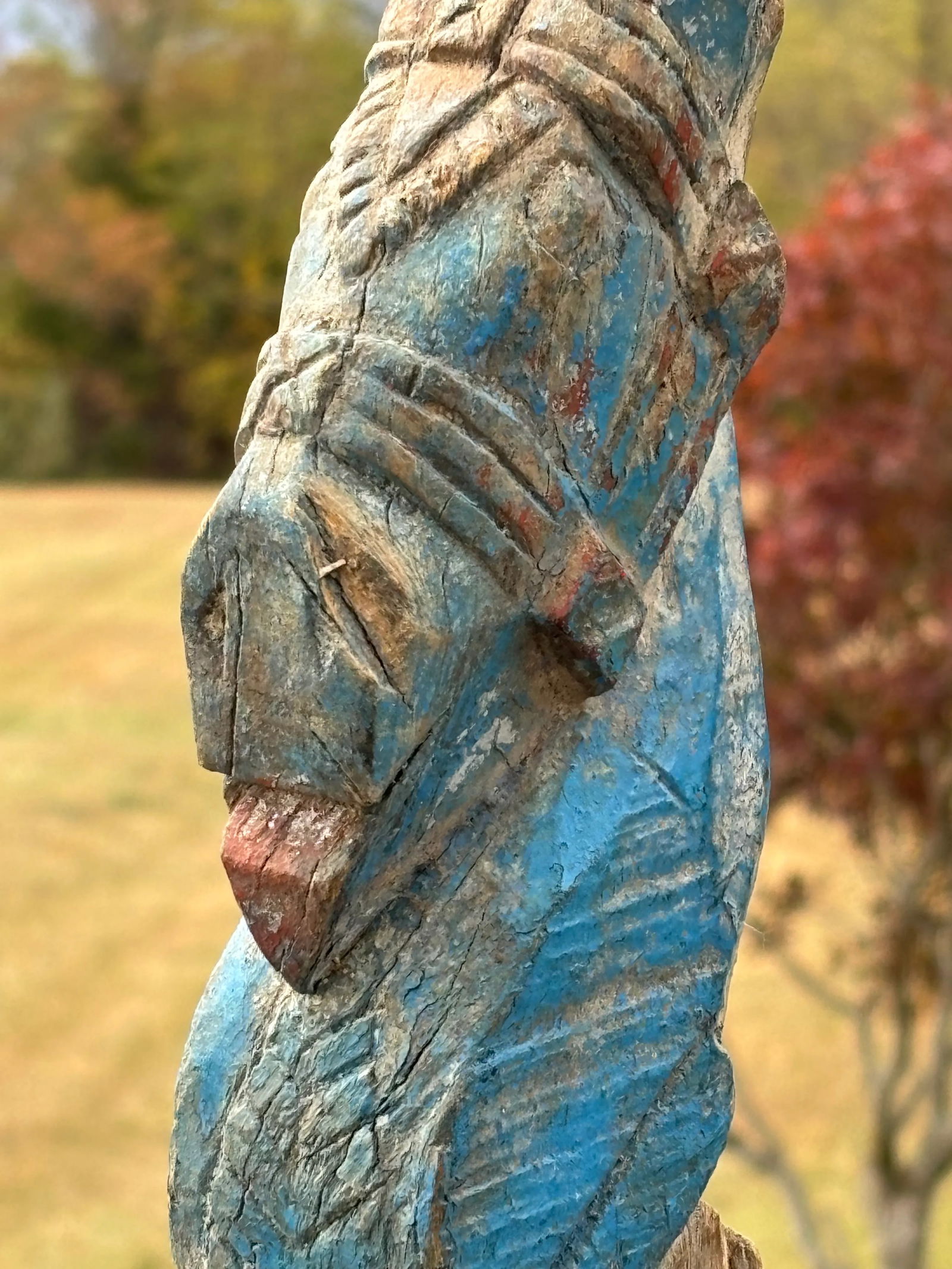 18th./19th. C. Architectural Fragment on Museum Mount - Palace Horse With Regal Tack - 8