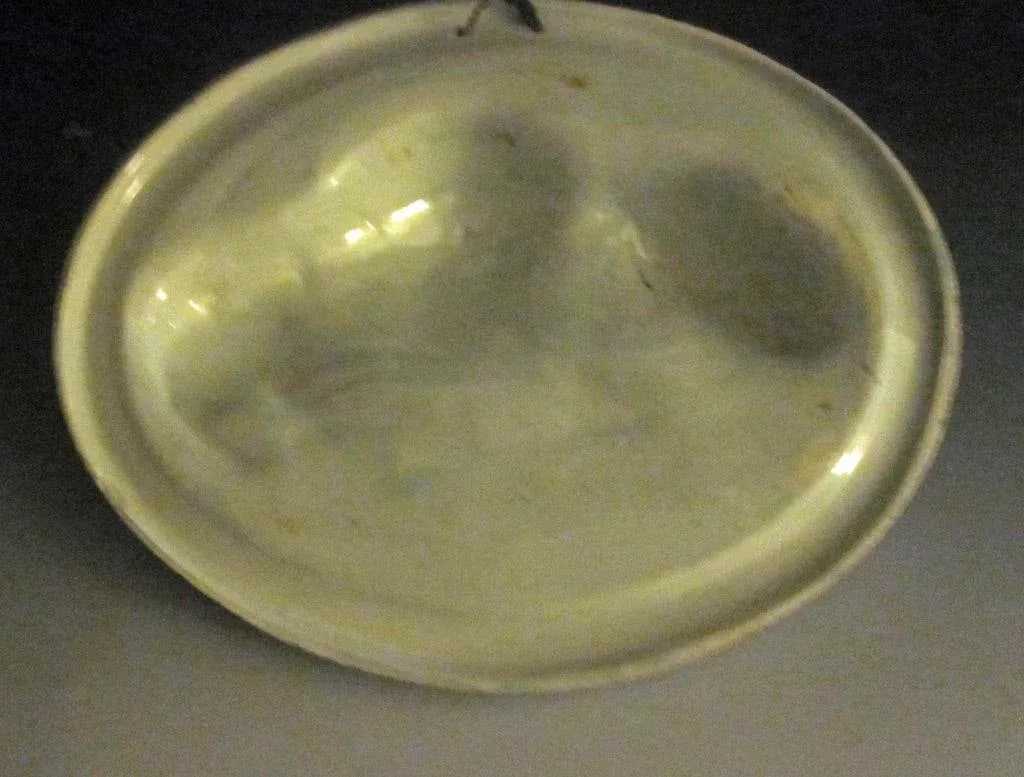 Prattware Pearlware Pottery Plaque of Lions - 4