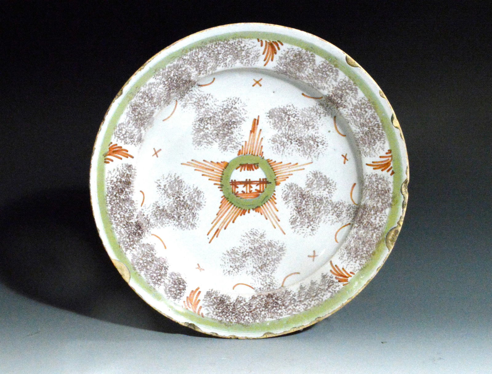 Bristol Delftware Star Plate - 2