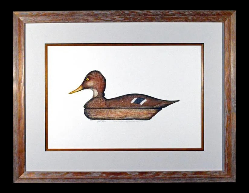 Arthur Nevin Mallard Hen Duck Decoy Print - 2