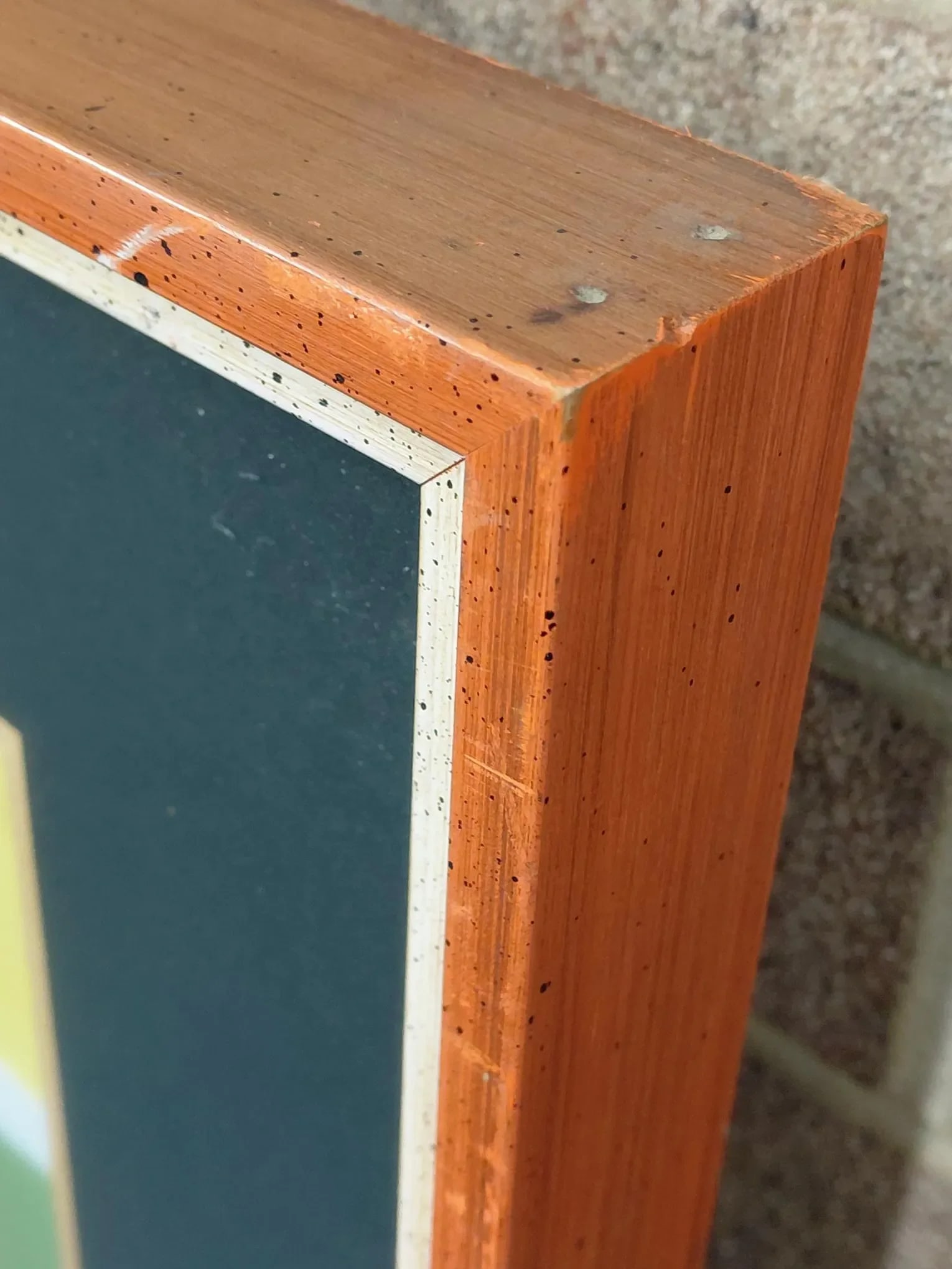 Framed Signed Osvaldo Gutiérrez "Untitled" Mix Media - 7