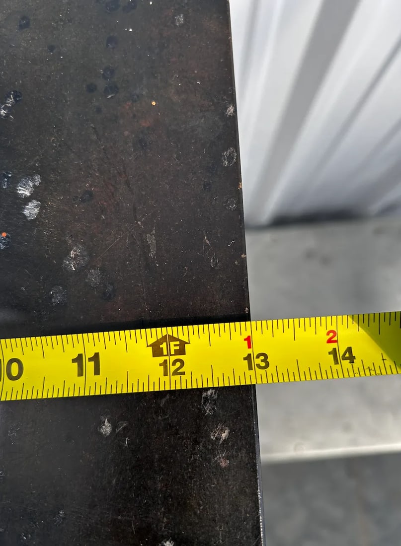 Art Deco Black Marble Pedestal - 11