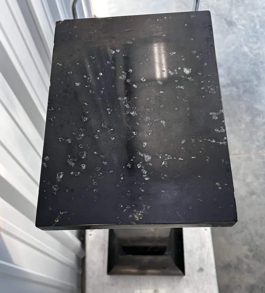Art Deco Black Marble Pedestal - 2