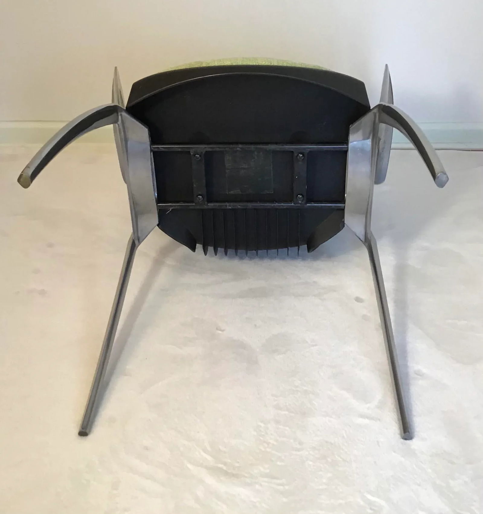 Miles Keller for Allseating Space Age Cast Aluminum Os Chairs - a Pair - 6