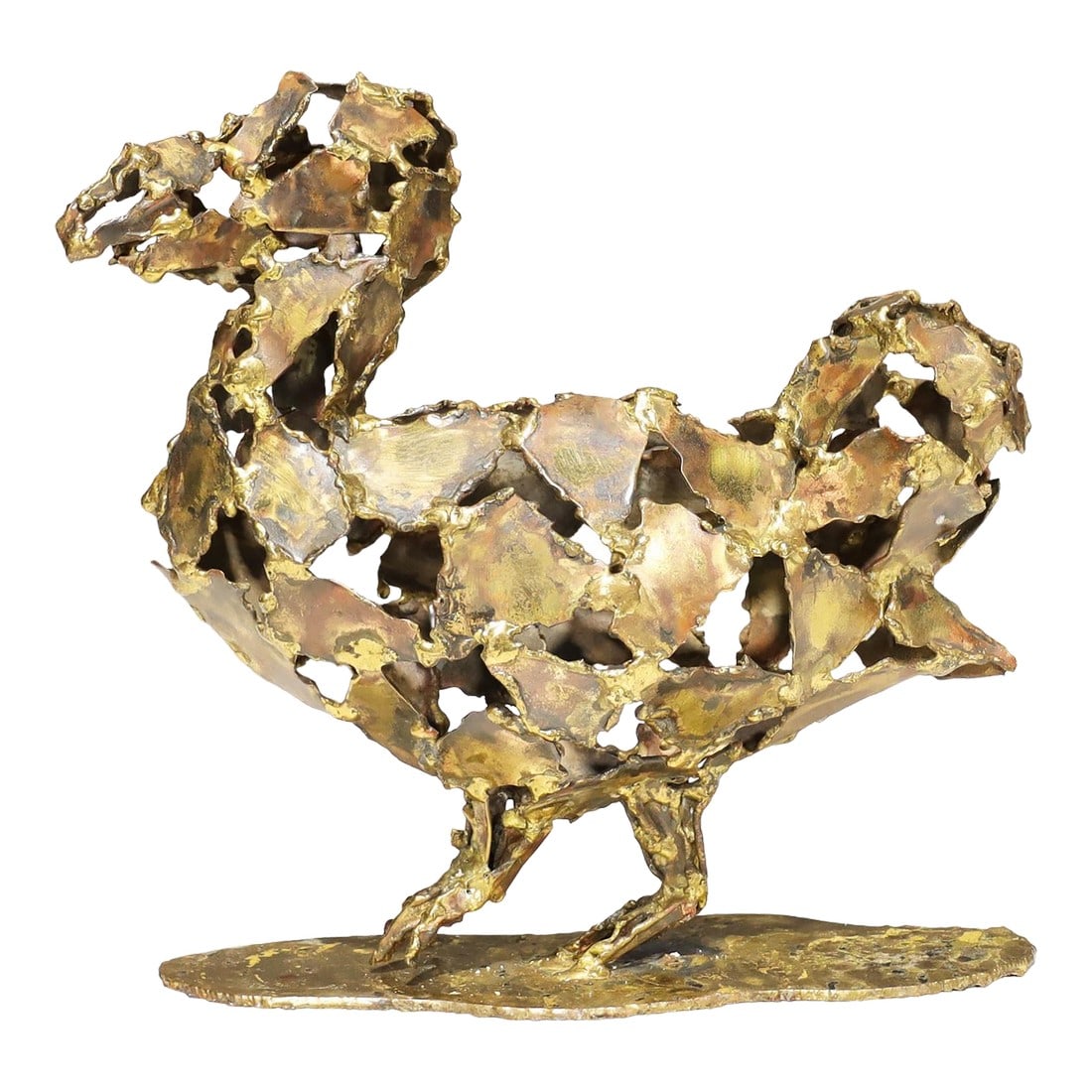 Silas Seandel Brutalist Bird Sculpture, Signed (1 of 8)