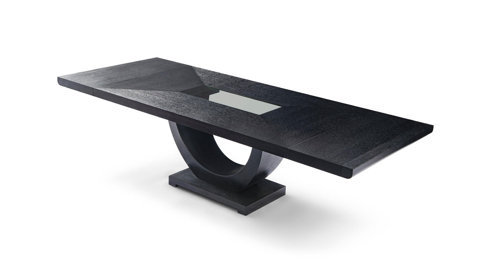 Modern Greg Sheres Style Wenge Oak Extension Dining Table - 3