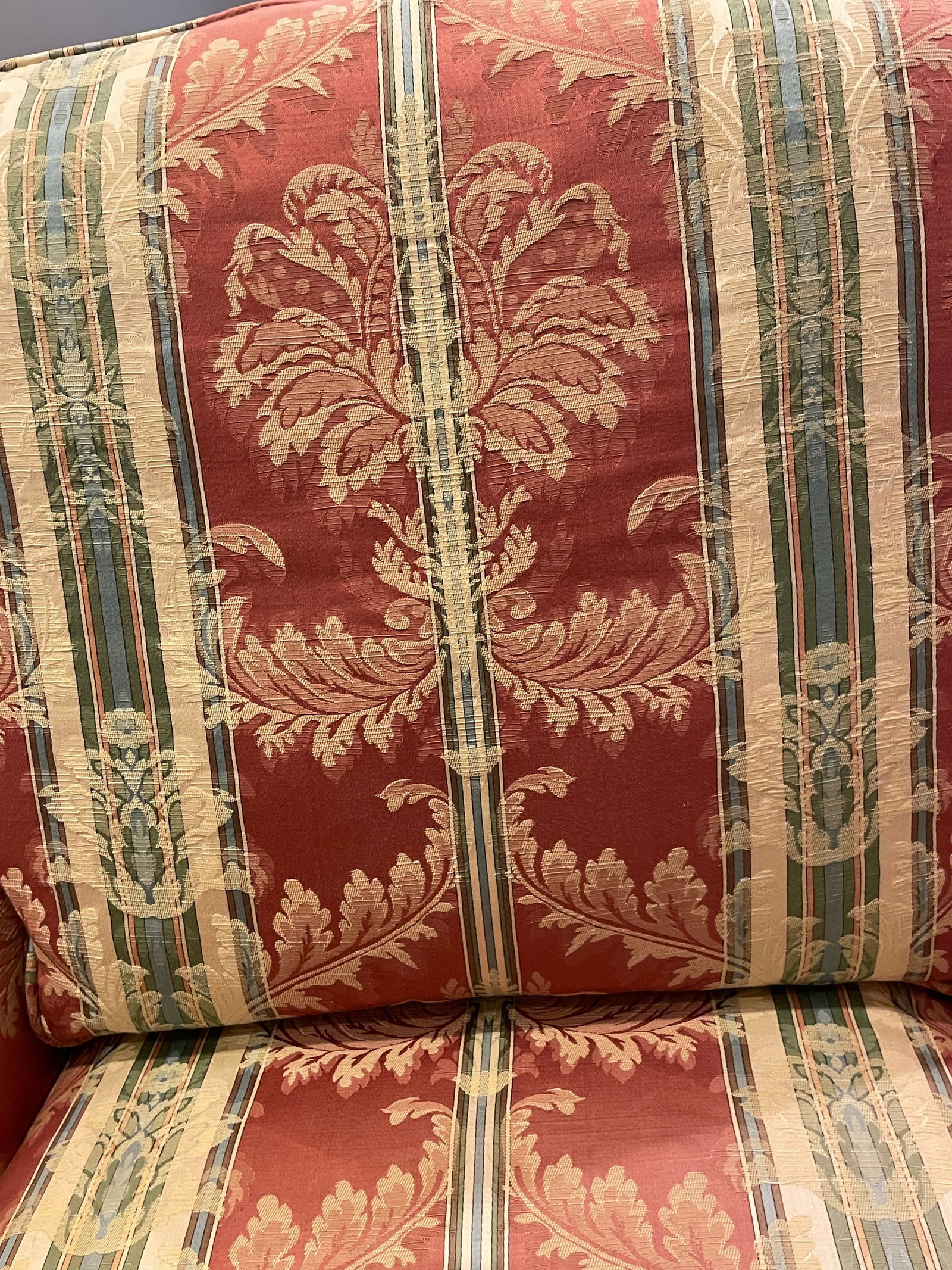 Southwood Chippendale Arm Chair With Mahogany Hand Carved Frame - 7