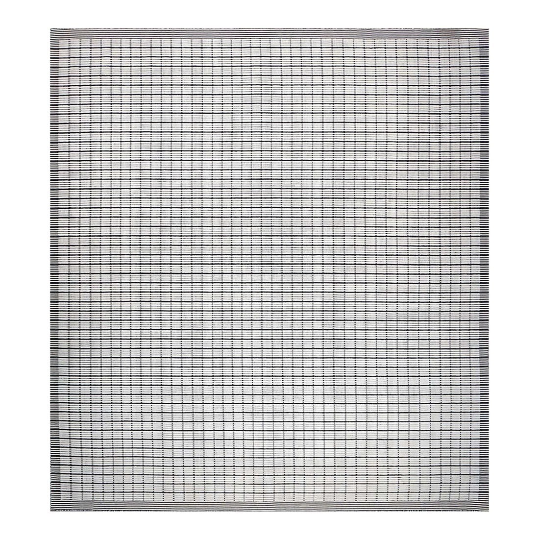 Modern Indian 3D Wool 12x14 White & Black Handloom Area Rug #1144037: Modern Indian 3D Wool 12x14 White & Black Handloom Area Rug #1144037 Condition: Imperfections: No Imperfections Condition Notes: New Dimensions: Height: 0.38 in. Width: 150 in. Depth: 166 in. Category
