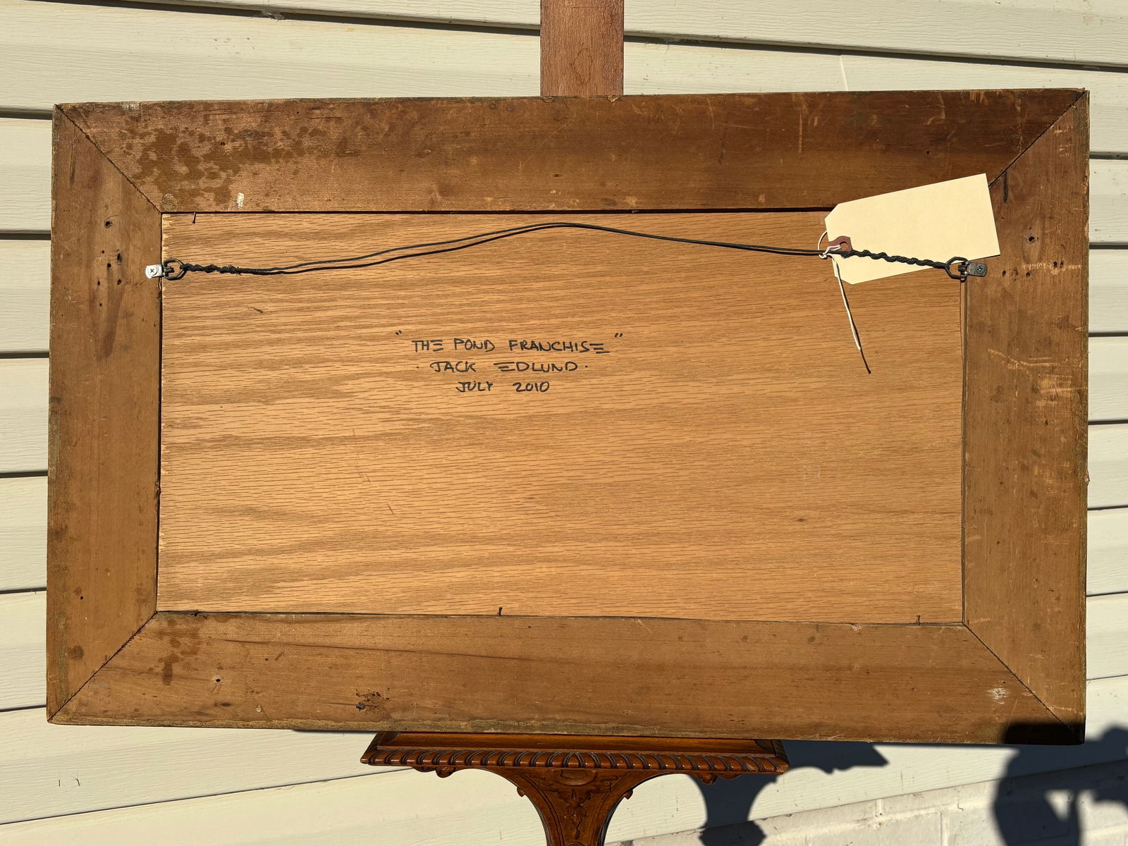 The Pond - Original Oil on Board in the Impressionist Style - 9