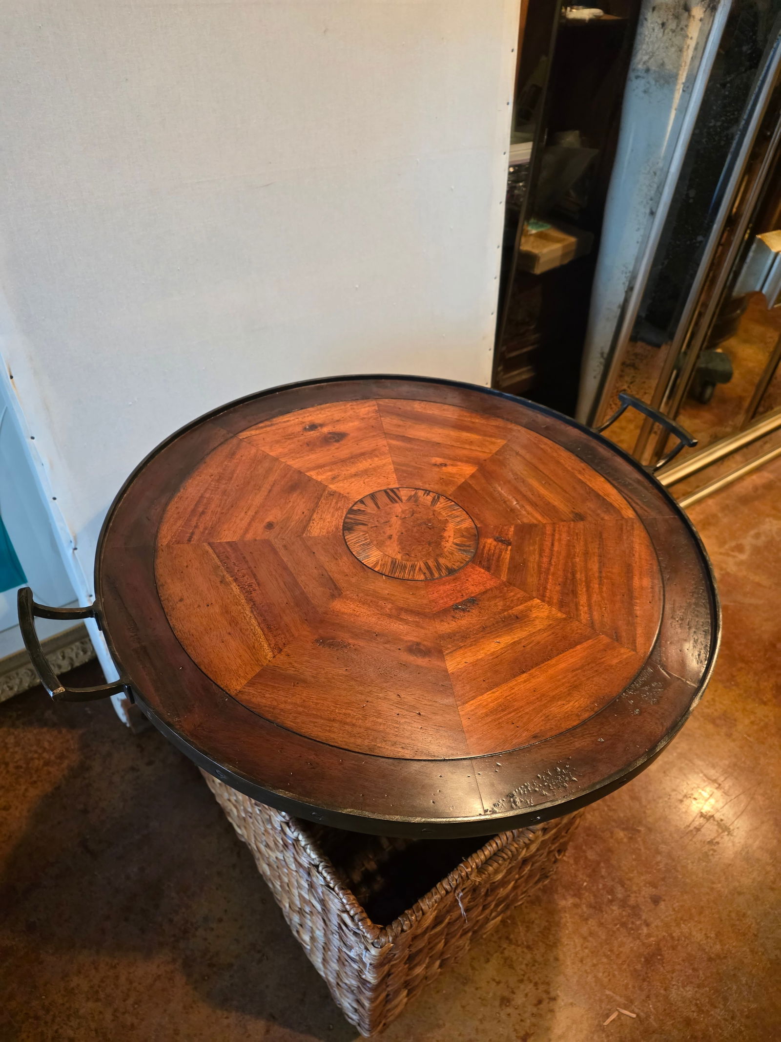 Rustic European Style Serving Tray - 11