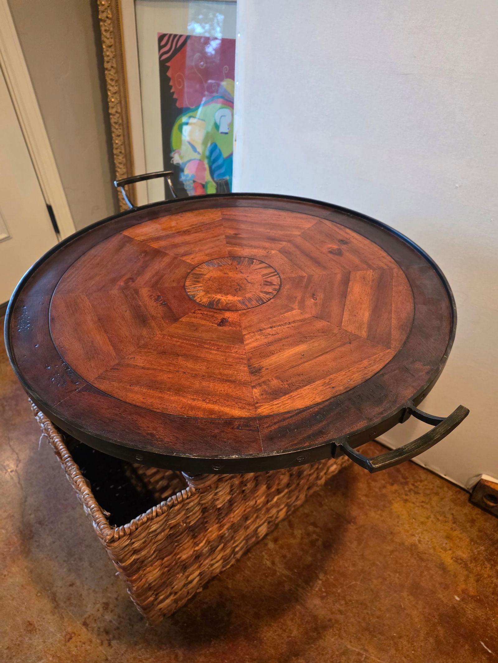 Rustic European Style Serving Tray - 7