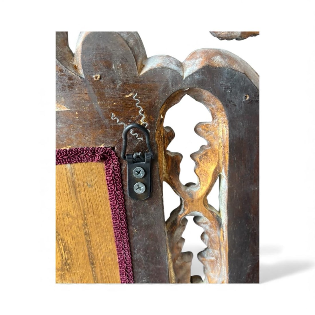 Louis XVI Giltwood Mirror With Urn Crest & Pierced Ribbonwork "” 56"³ Neoclassical - 11