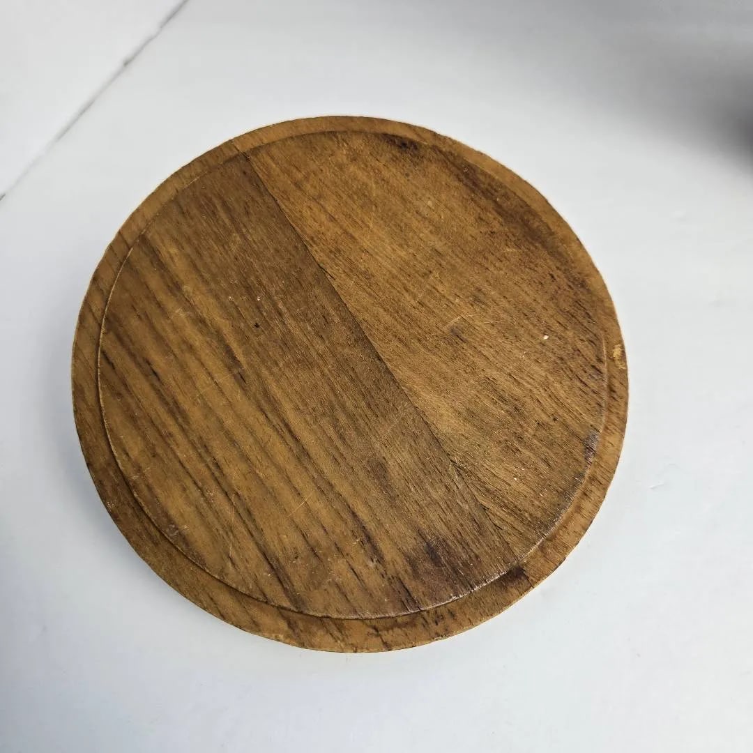 Vintage Style After Dansk Congo Staved Teak Ice Bucket by Jens Quistgaard - 16" Danish Modern - 4