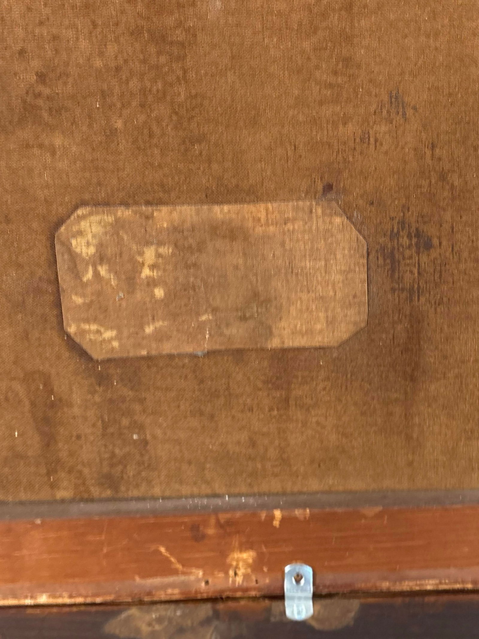 19th-C. American Portrait of a Lady in Blue – Oil on Canvas – Restored Antique Frame - 9