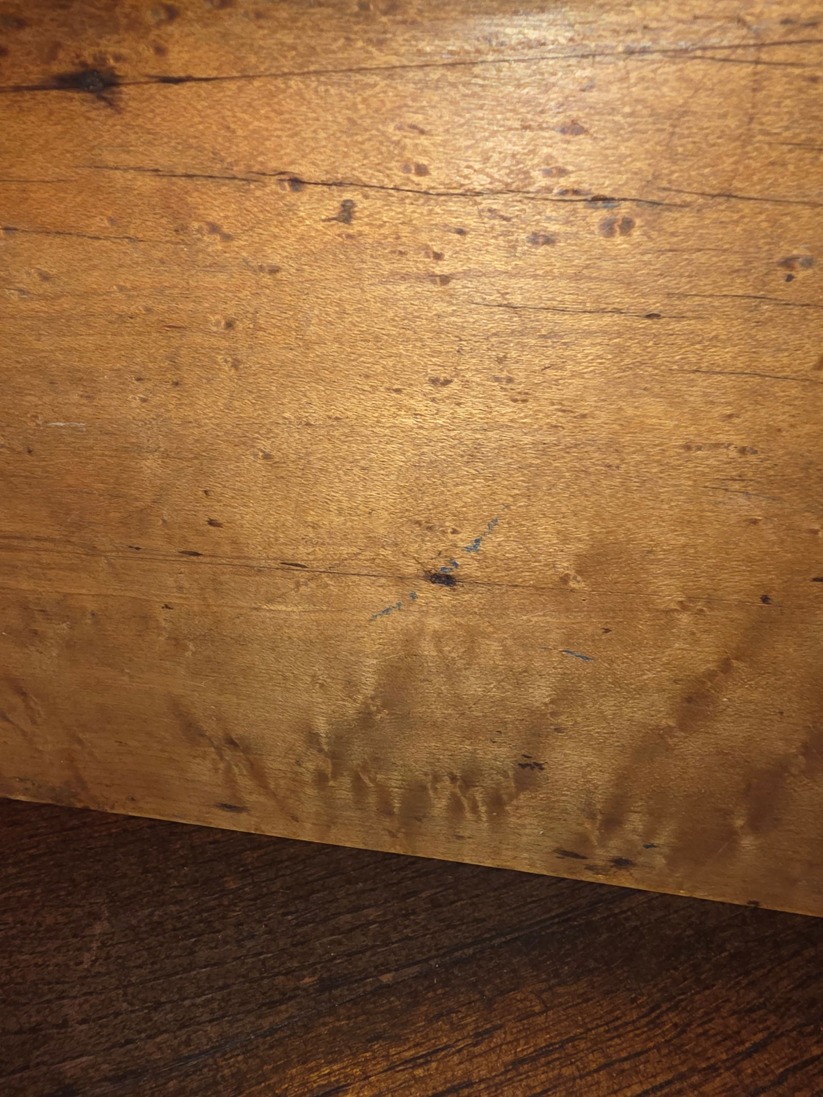 Antique Birdseye Maple Cutlery Tray - 6