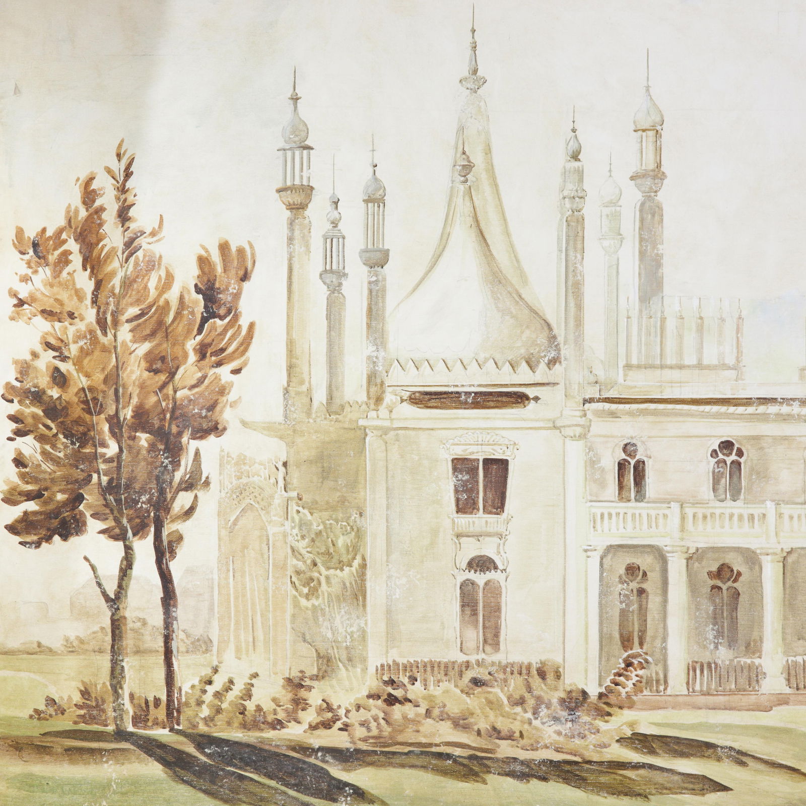 Large Scale Painting of the Royal Pavilion Brighton - 4