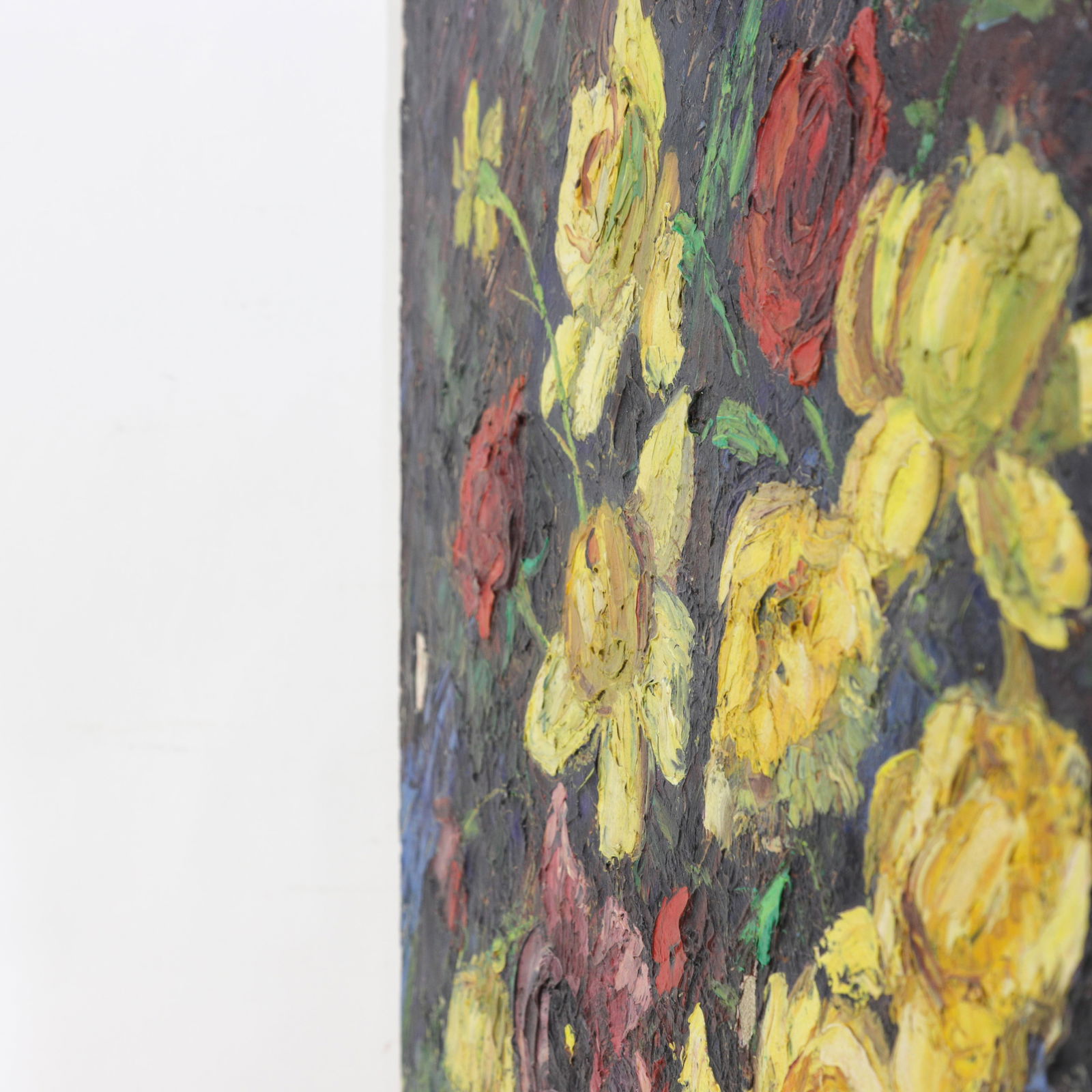 Nandor Vagh Weinmann Impasto Floral Still Life Oil Painting - 9