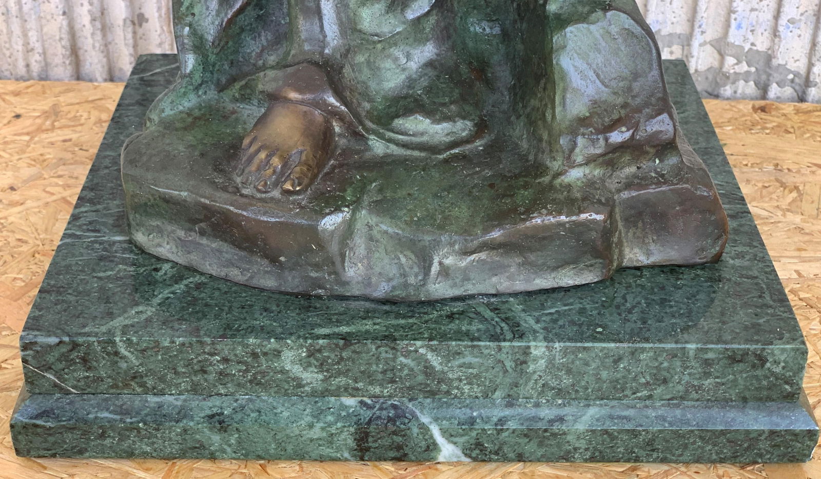 20th Century Cast Bronze Statue of a Nymph Signed by Ferdinando de Luca, Italy - 12