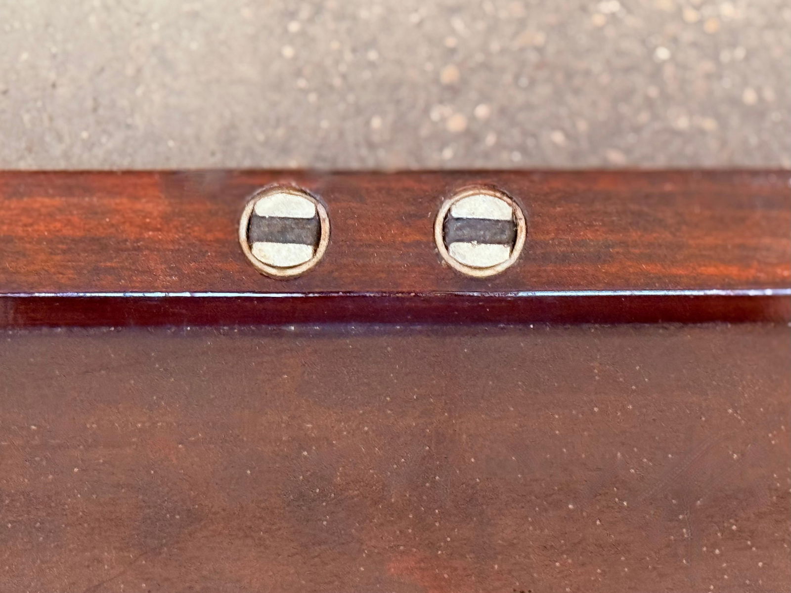 Mid Century Modern Italian Foldable Valet in Mahogany with Hanger - 14