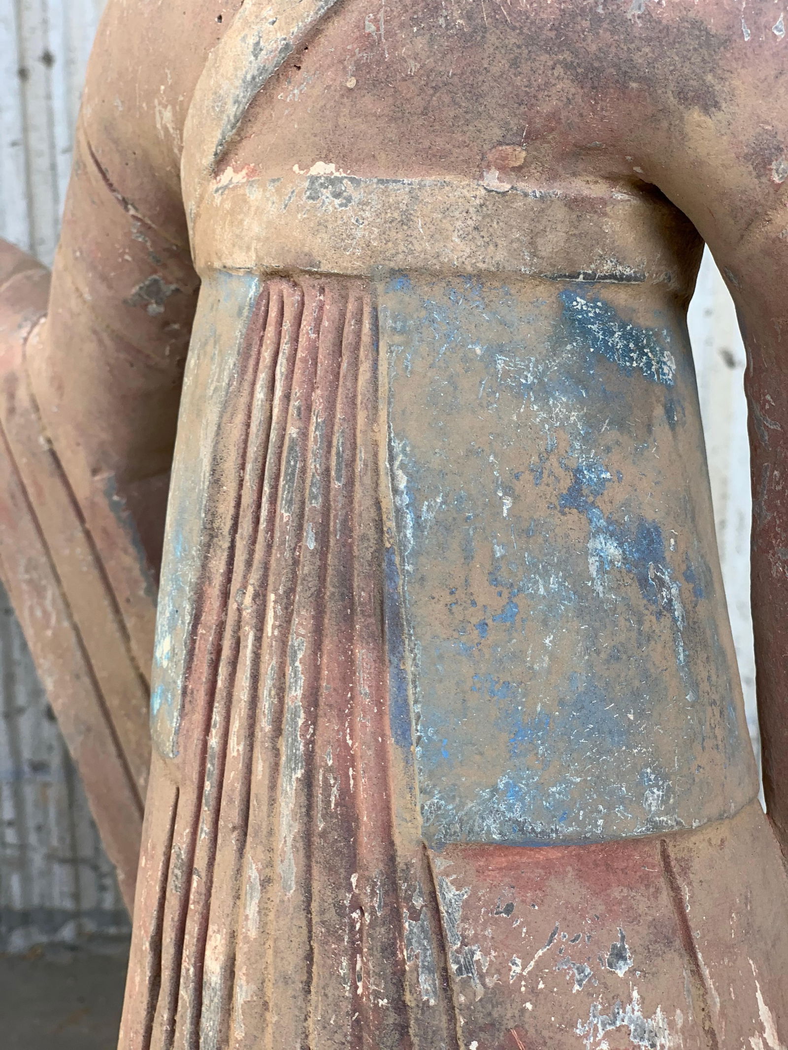 Late 20th Century Pottery Figure Seductress & Dancer Lady, Han Style Terracotta - 13