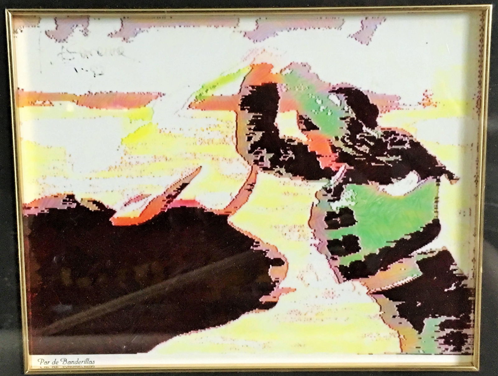 Barenca, 1994, Spain., Set of Four Lithography about Bull Fight - 7