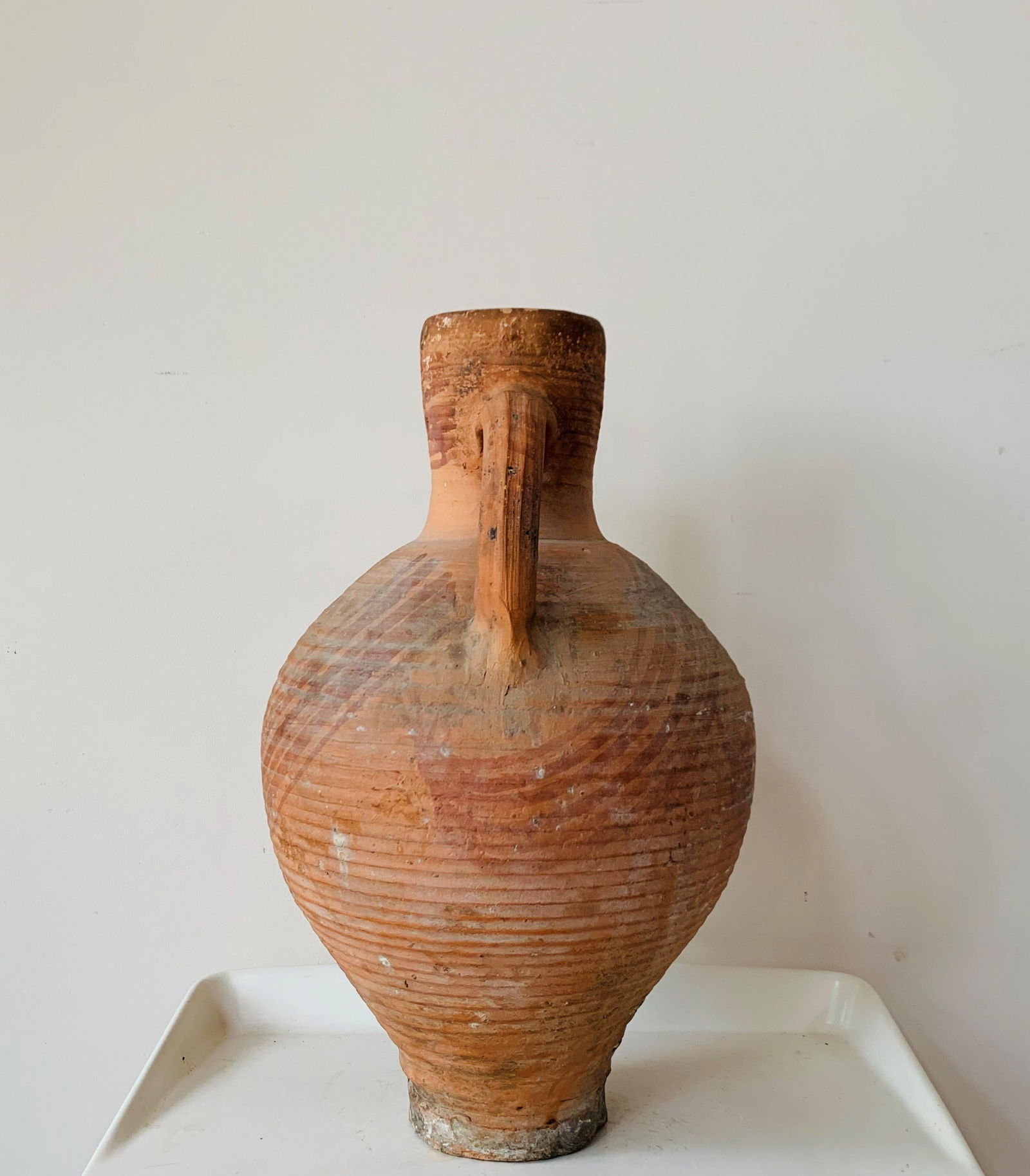 19th Century Picher "Cantaro" from Calanda, Spain, Terracotta Vase - 18
