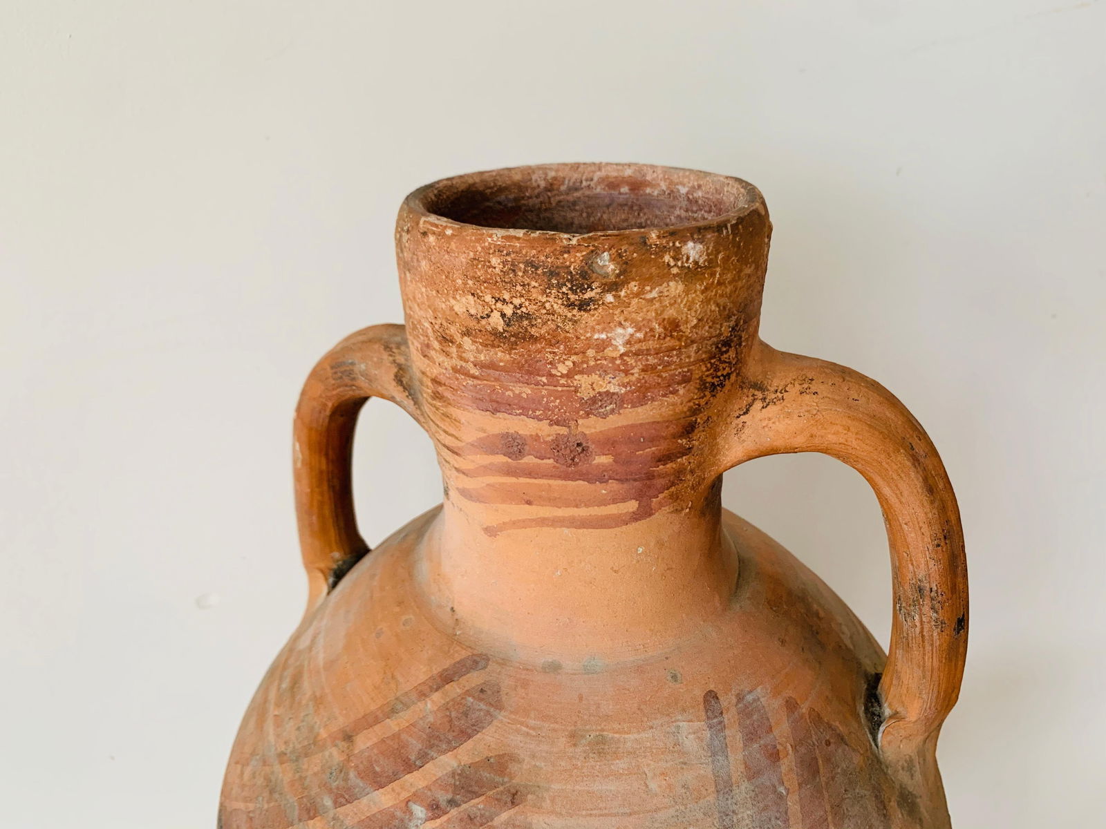 19th Century Picher "Cantaro" from Calanda, Spain, Terracotta Vase - 4