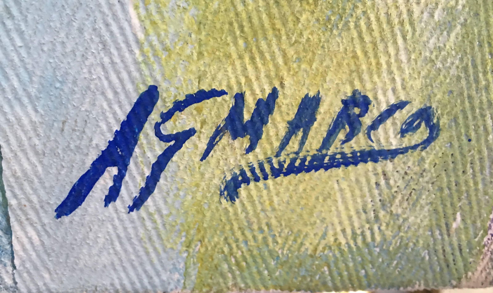 Set of Three Oil on Canvas by A. G. Marco, Spain, circa 1940 - 14