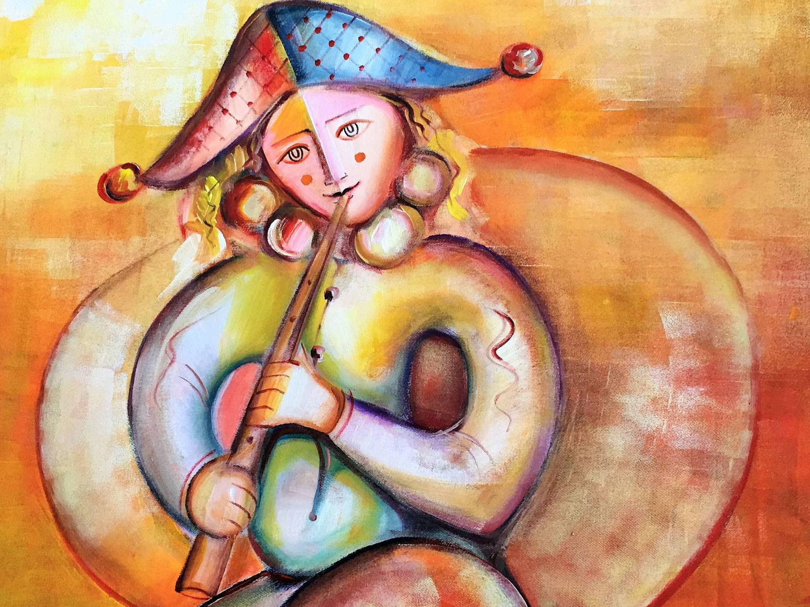 Set of Three Oil on Canvas by A. G. Marco, Spain, circa 1940 - 4