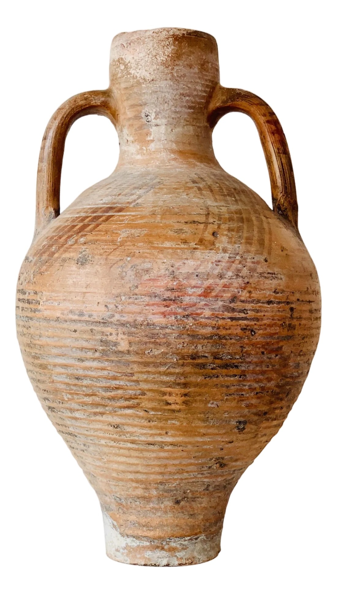 19h Century Picher "Cantaro" from Calanda, Spain, Terracotta Vase (1 of 18)