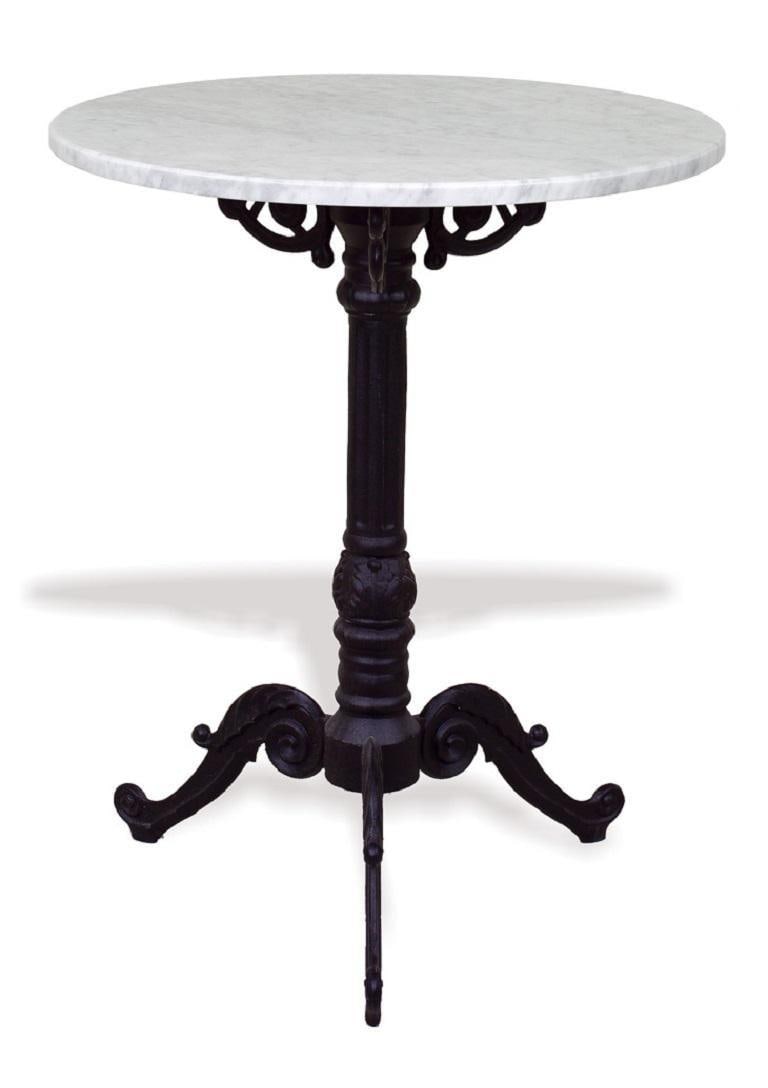 French Wrought Iron Brown Painting Set of Garden Bistro Outdoor - 5