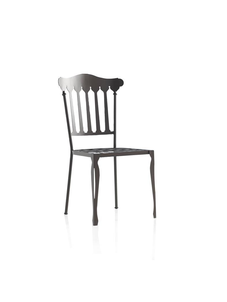 Set of Garden Furniture with Natural Rectangular Top Mosaic Marble - 4