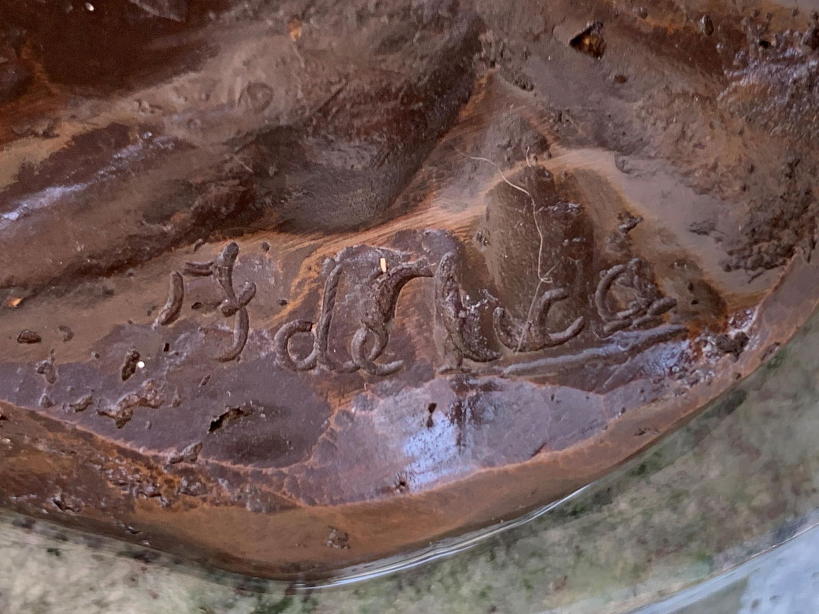 Early 20th Century Cast Bronze Statue of a Cherub Angel Signed by Ferdinando de Luca, Italy - 13