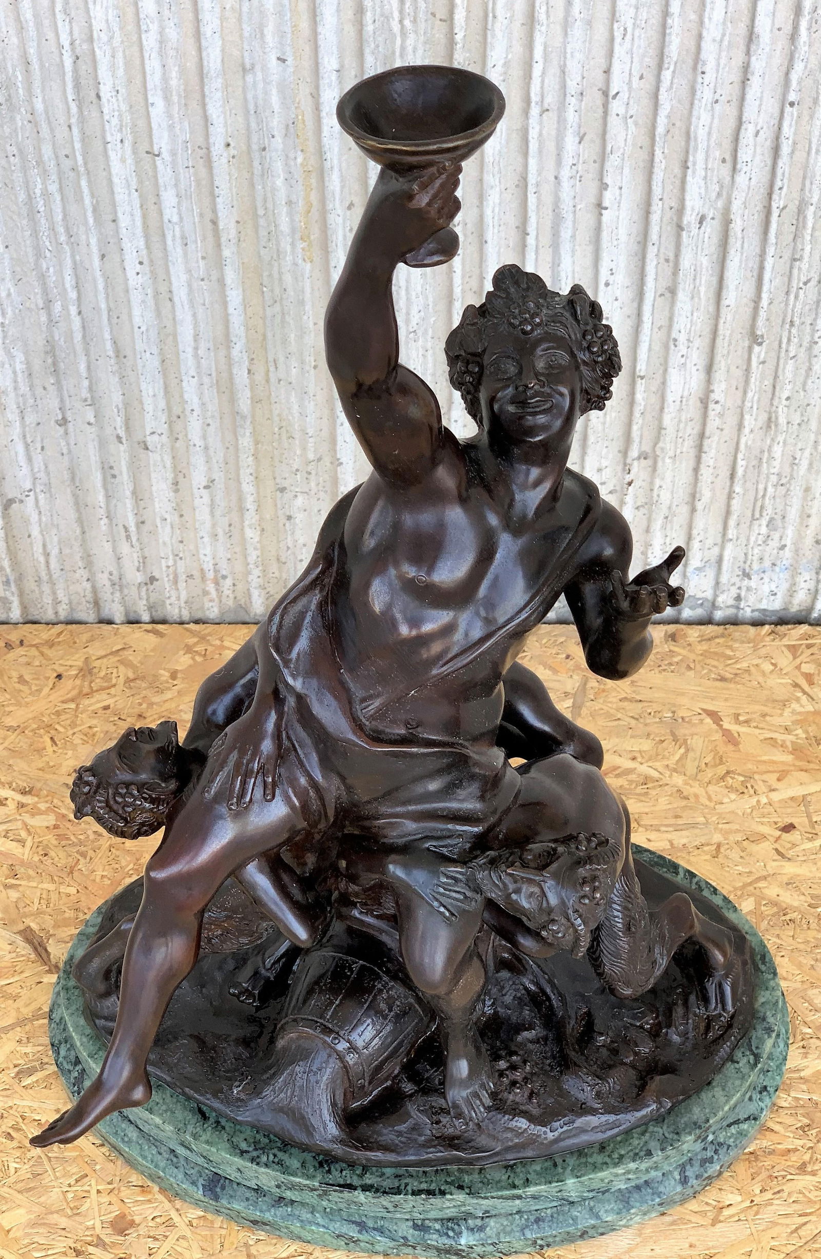 Early 20th Century Cast Bronze Statue of a Cherub Angel Signed by Ferdinando de Luca, Italy - 3