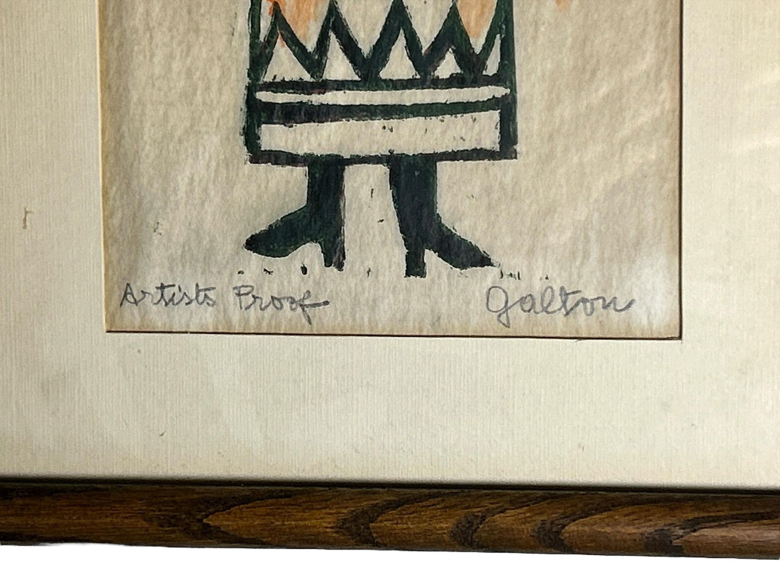 Vintage Herta Galton Signed Artist Proof - 2