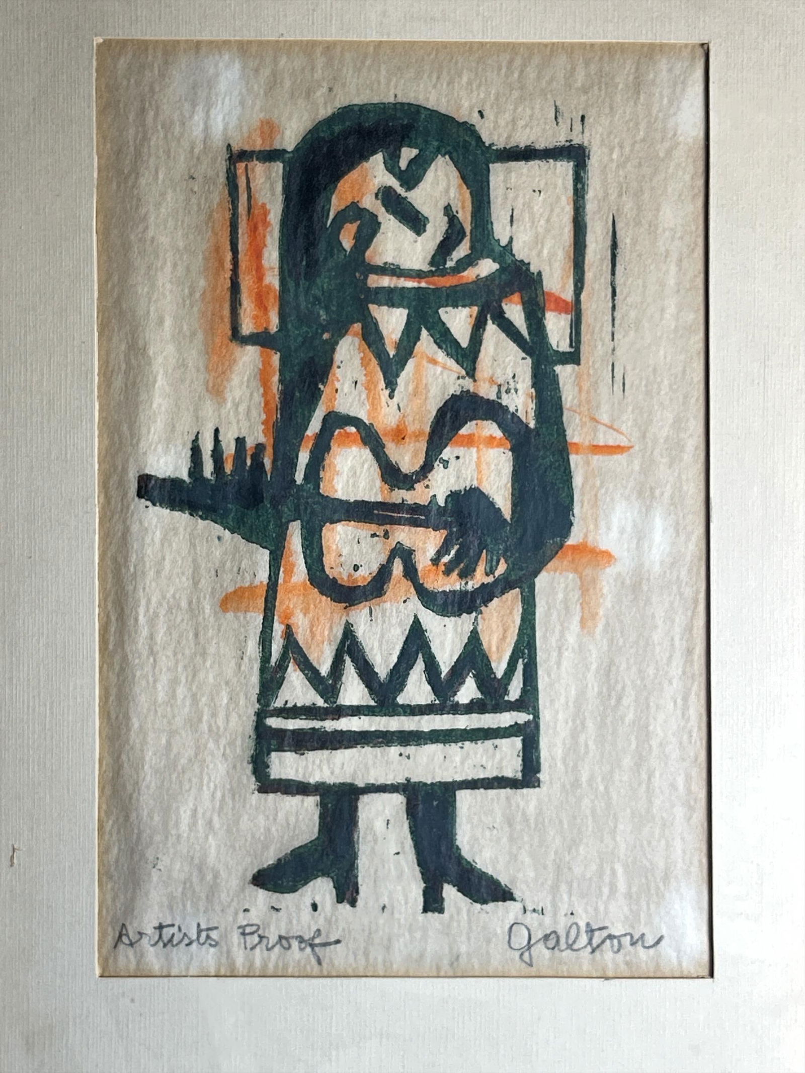 Vintage Herta Galton Signed Artist Proof - 3