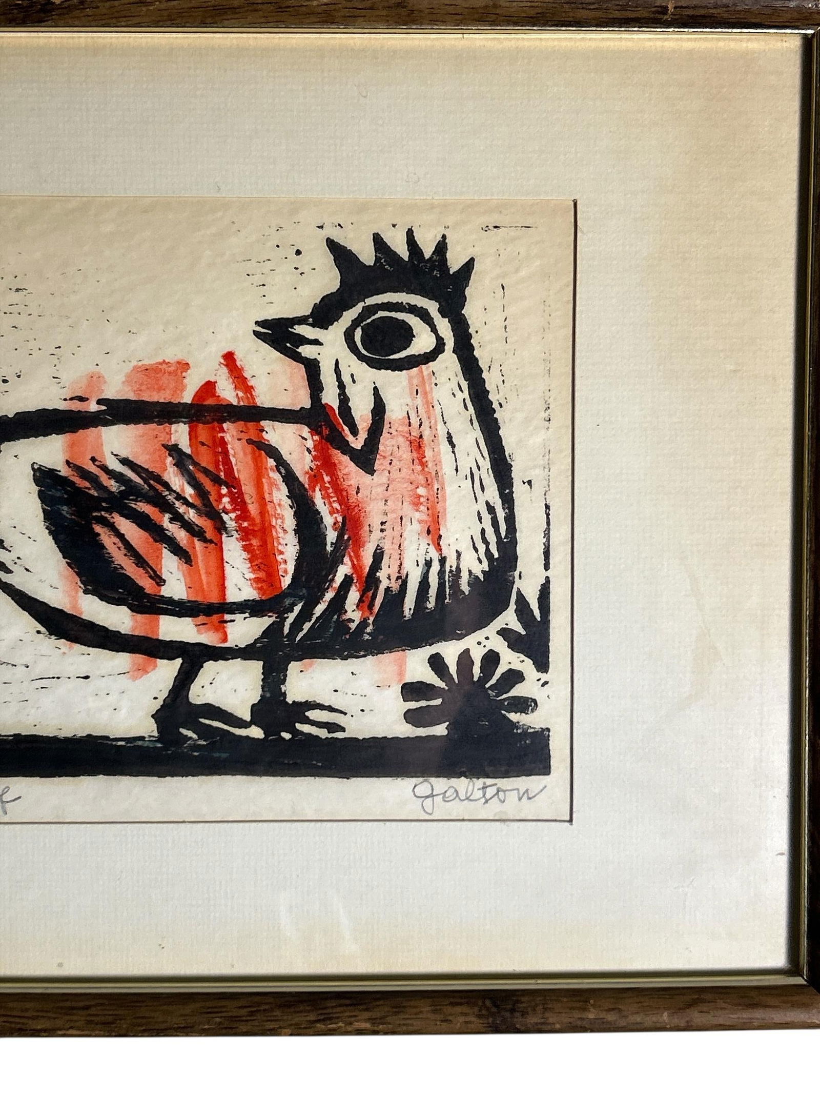 Vintage Herta Galton Signed Artists Proof - 3