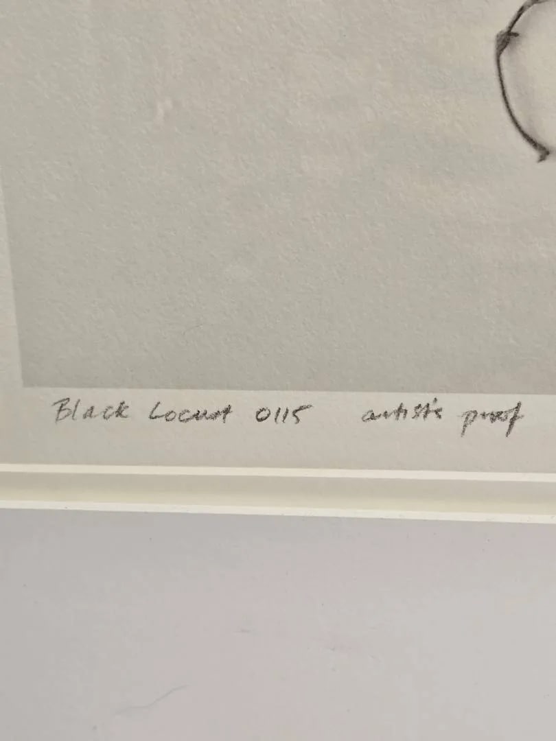 Late 20th Century Bill Pusztai Signed Limited Edition "Seattle Japanese Garden" Photograph & "Black - 7