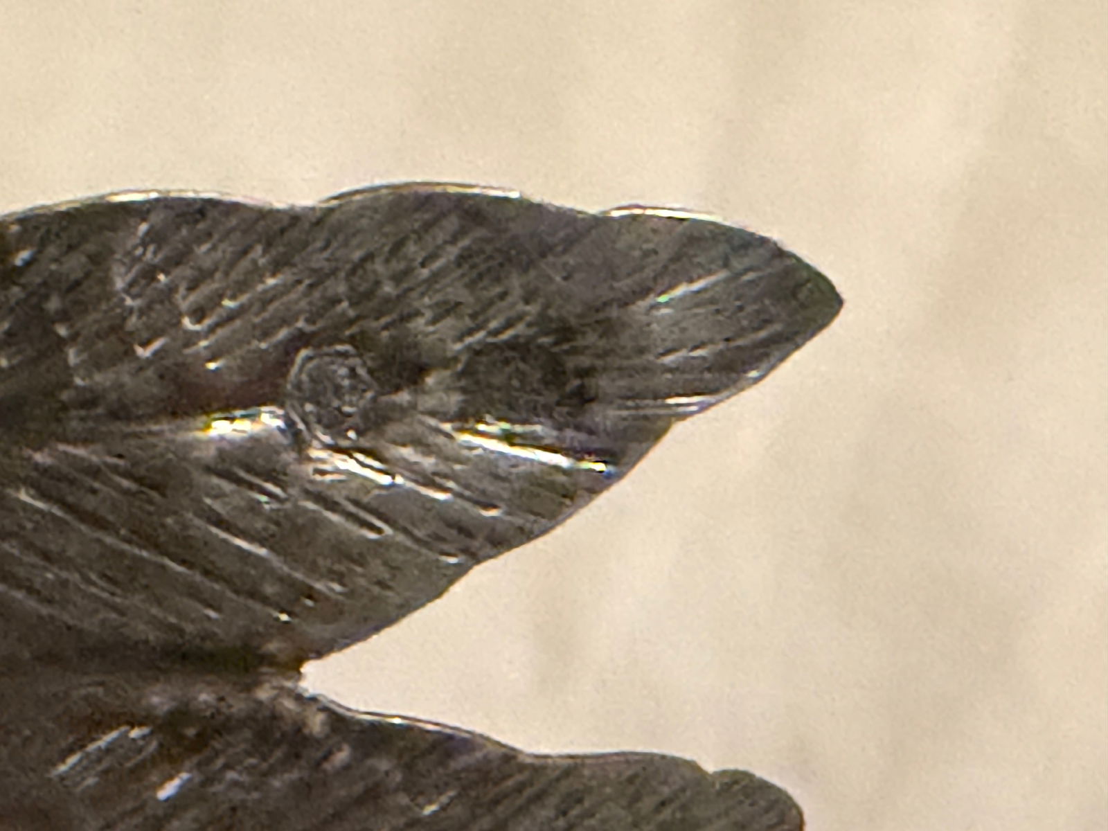 Mid-20th Century Spanish 915 Silver Chicken Figurine With Detailed Feather Work - 6