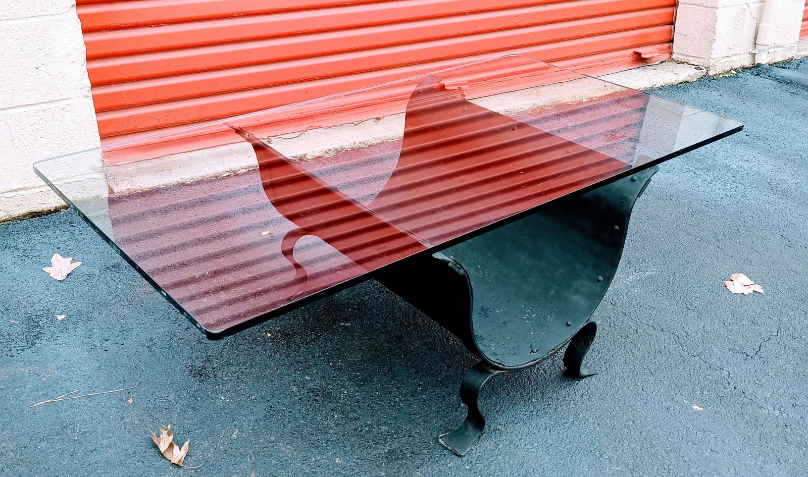 Vintage Elegance: A 1950s Spanish Wrought Iron Coffee Table - 5