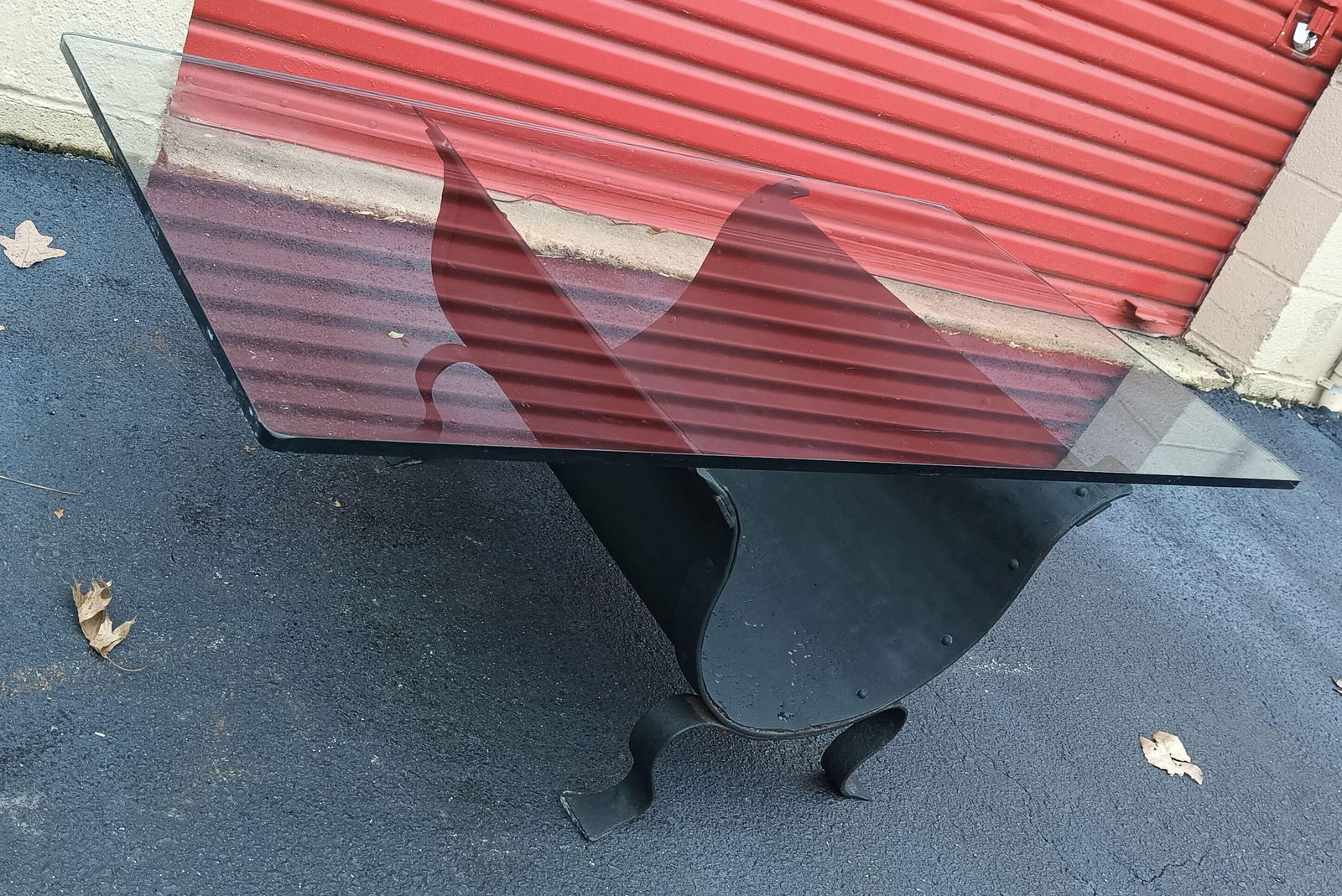 Vintage Elegance: A 1950s Spanish Wrought Iron Coffee Table - 6