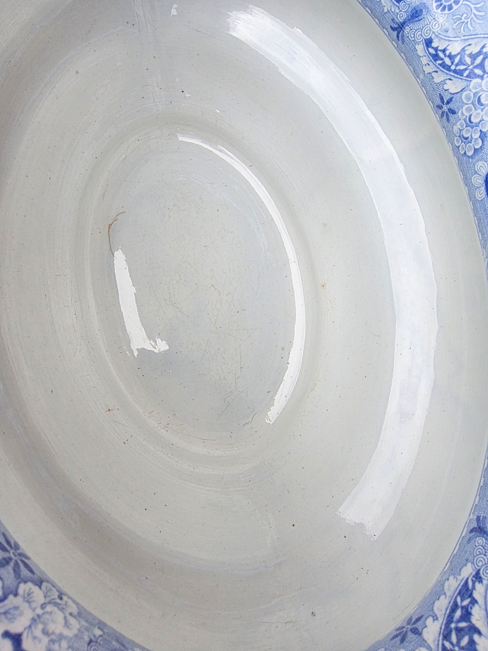 Blue and White Spode Tureen With Under Plate - 5