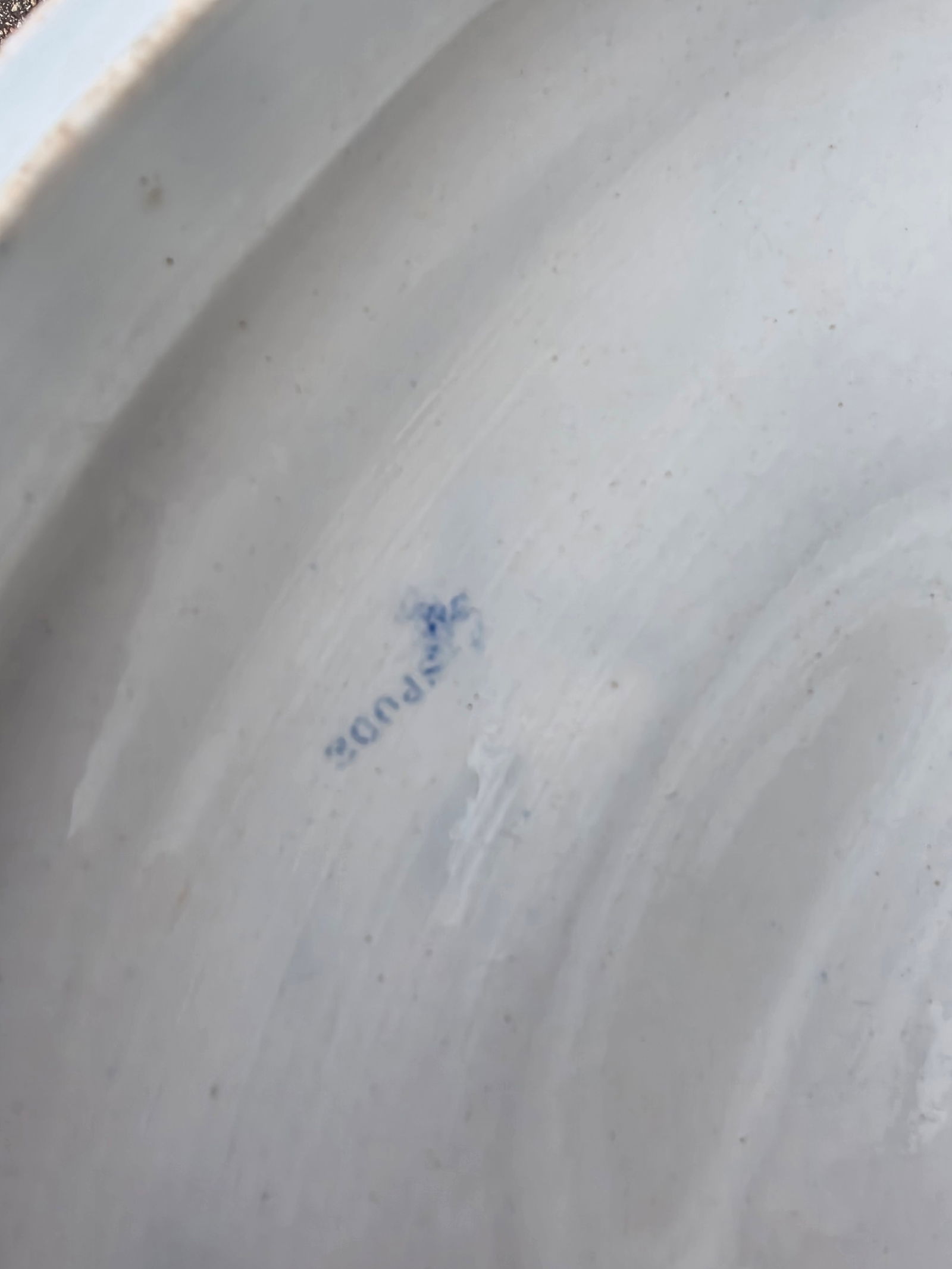 Blue and White Spode Tureen With Under Plate - 6