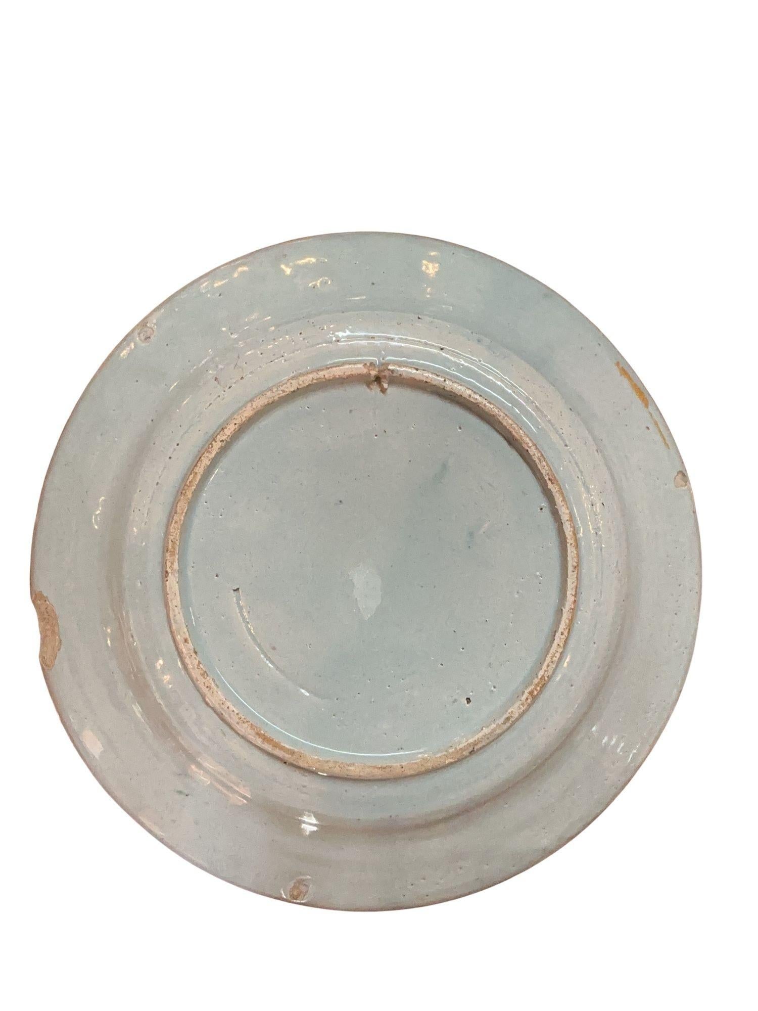 18th Century Delft Plate - 7