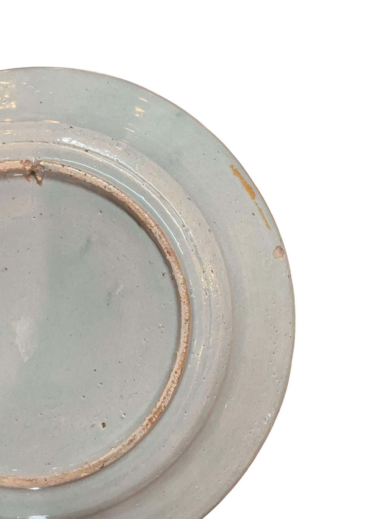 18th Century Delft Plate - 9