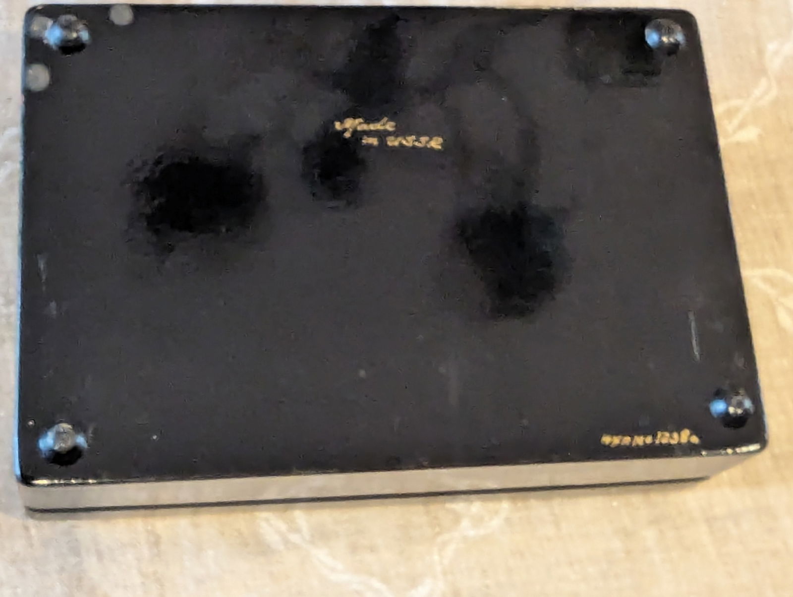 Vintage Fedoskino Lacquer Box: 'The Young Cowherd' by Artist v.b. Morozov (1985) - 2