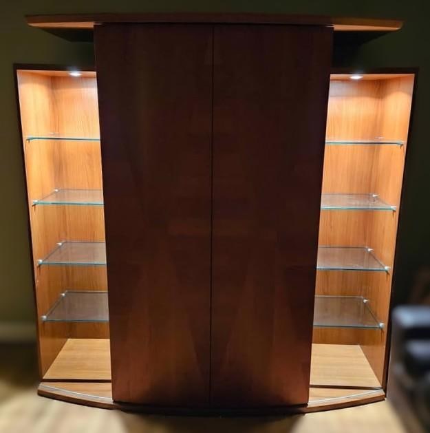 Late 20th Century Alf Italia Olga Entertainment Center Â· Italian Modern Wall Unit Â - 2