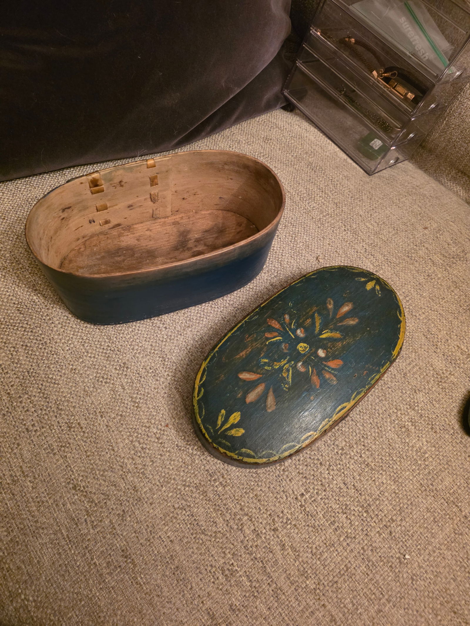 19th Century European Art Bentwood Pantry Box - 8