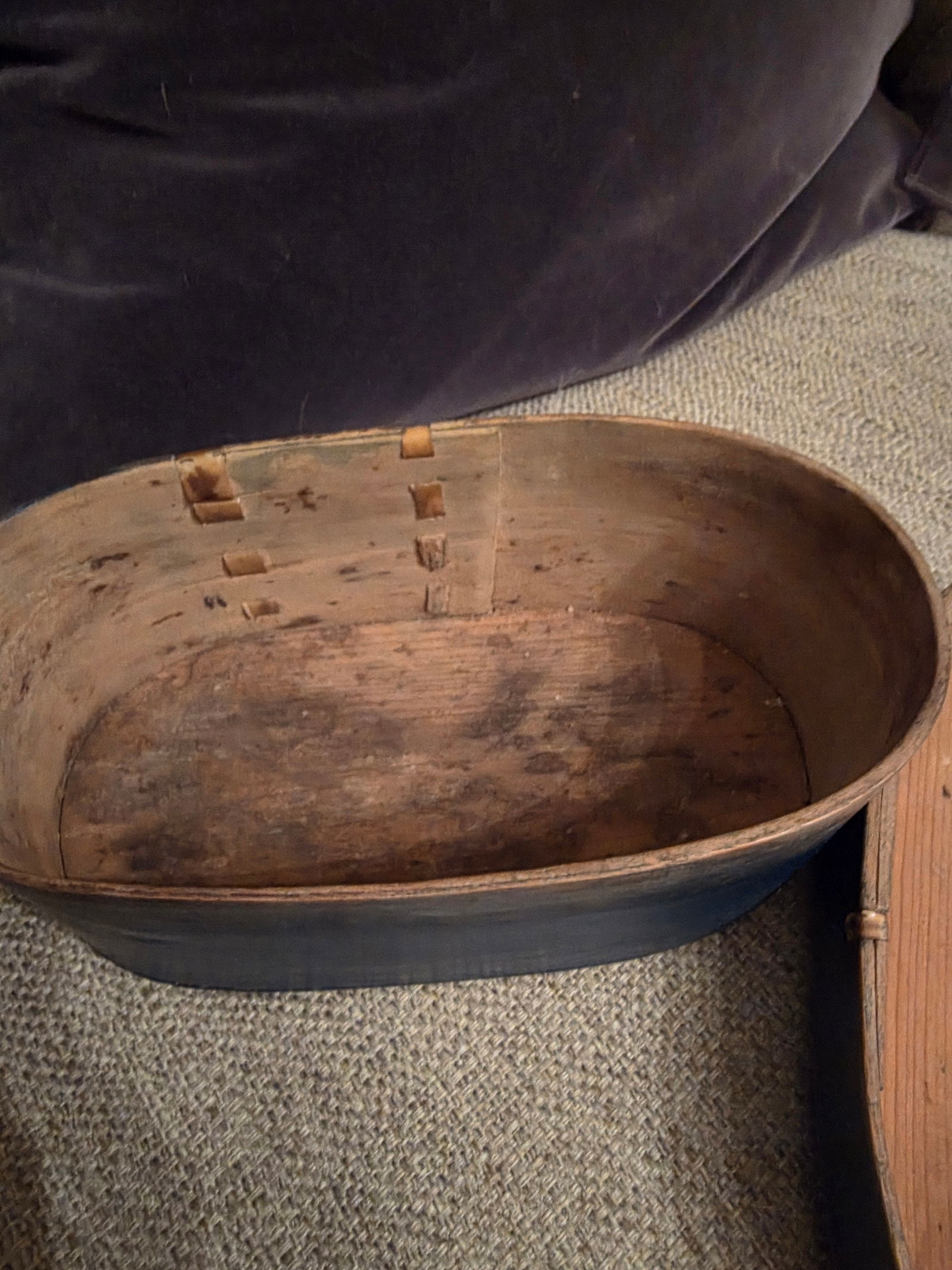 19th Century European Art Bentwood Pantry Box - 9