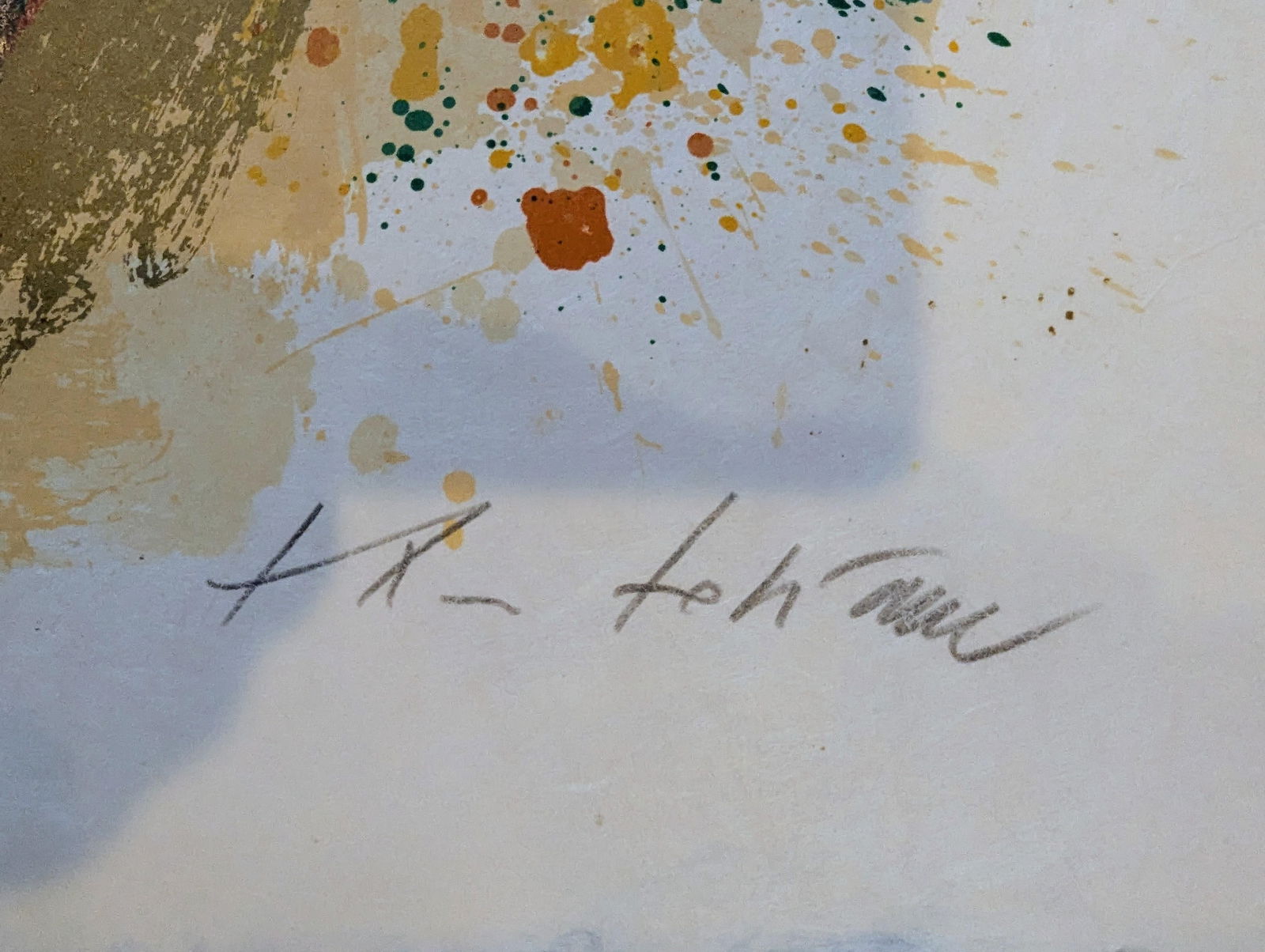 1980s Limited Edition Signed "Jerusalem Roule Le Long De Ma Gorge" by Theo Tobiasse (1927-2012) - 5